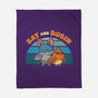 Bat And Robin-None-Fleece-Blanket-kg07