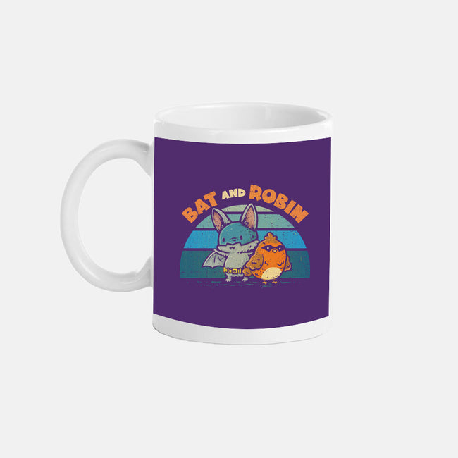 Bat And Robin-None-Mug-Drinkware-kg07