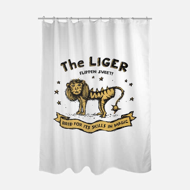 The Liger-None-Polyester-Shower Curtain-kg07