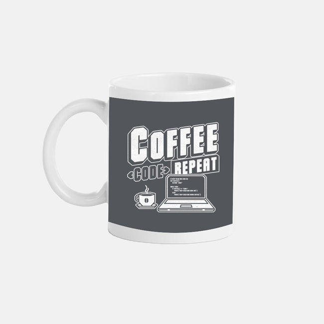 Coffee Code Repeat-None-Mug-Drinkware-Studio Mootant