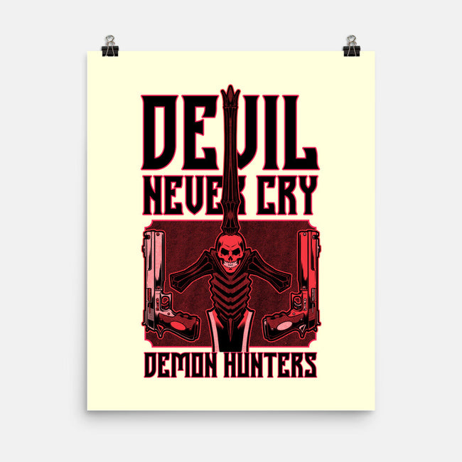 Devil Hunter Weapons-None-Matte-Poster-Studio Mootant