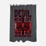 Devil Hunter Weapons-None-Polyester-Shower Curtain-Studio Mootant