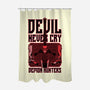 Devil Hunter Weapons-None-Polyester-Shower Curtain-Studio Mootant