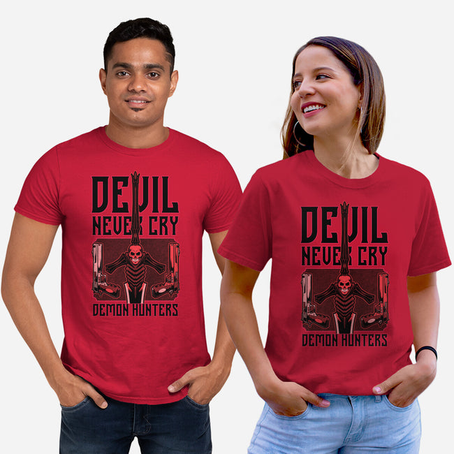 Devil Hunter Weapons-Unisex-Basic-Tee-Studio Mootant