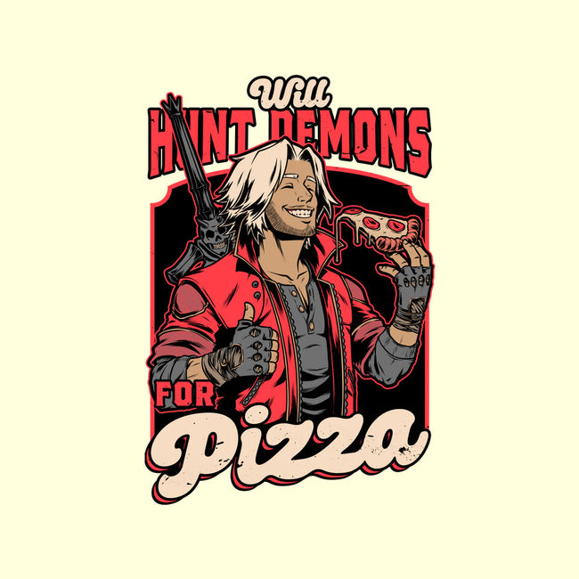 Devil Hunter Game Pizza-None-Stretched-Canvas-Studio Mootant