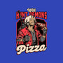 Devil Hunter Game Pizza-Mens-Basic-Tee-Studio Mootant