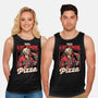 Devil Hunter Game Pizza-Unisex-Basic-Tank-Studio Mootant