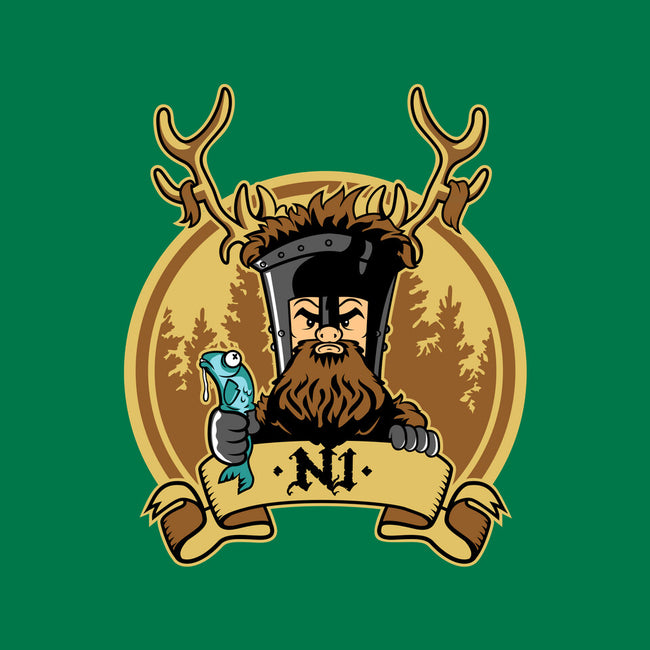 Ni Knight-None-Glossy-Sticker-demonigote