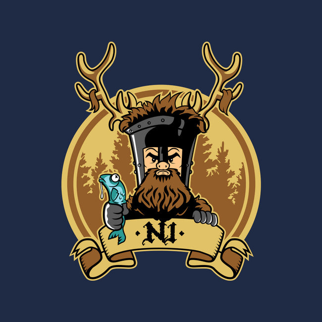 Ni Knight-None-Glossy-Sticker-demonigote