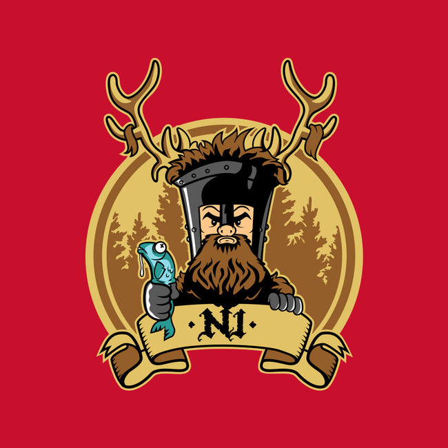 Ni Knight-None-Drawstring-Bag-demonigote