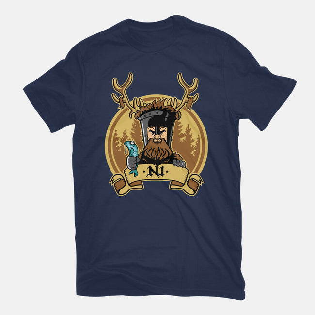 Ni Knight-Womens-Fitted-Tee-demonigote