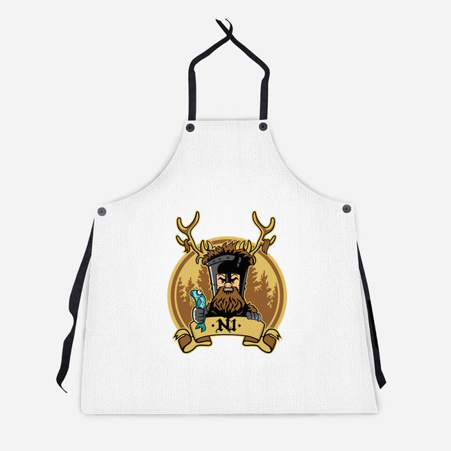 Ni Knight-Unisex-Kitchen-Apron-demonigote