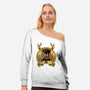 Ni Knight-Womens-Off Shoulder-Sweatshirt-demonigote