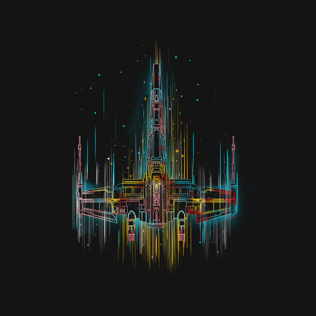 Neon X-Wing-None-Drawstring-Bag-kharmazero