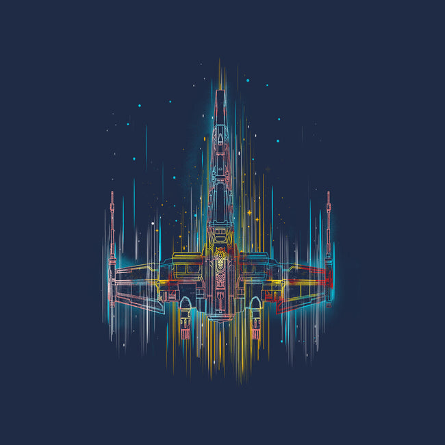 Neon X-Wing-None-Drawstring-Bag-kharmazero
