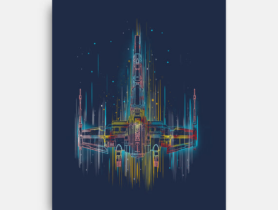 Neon X-Wing