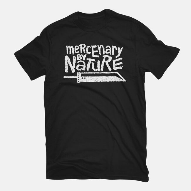 Mercenary By Nature-Mens-Basic-Tee-demonigote