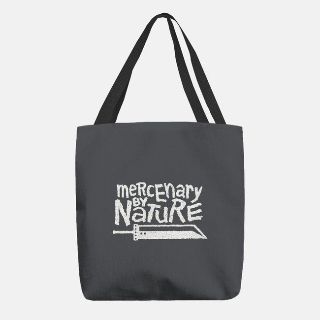 Mercenary By Nature-None-Basic Tote-Bag-demonigote