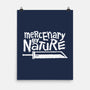 Mercenary By Nature-None-Matte-Poster-demonigote