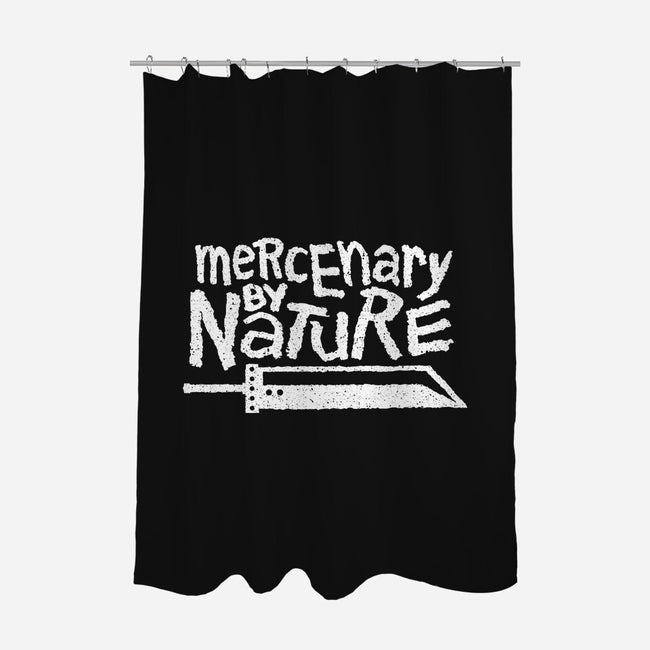 Mercenary By Nature-None-Polyester-Shower Curtain-demonigote