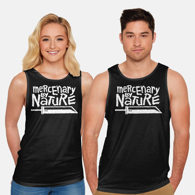 Mercenary By Nature-Unisex-Basic-Tank-demonigote