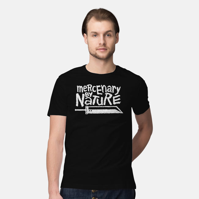 Mercenary By Nature-Mens-Premium-Tee-demonigote