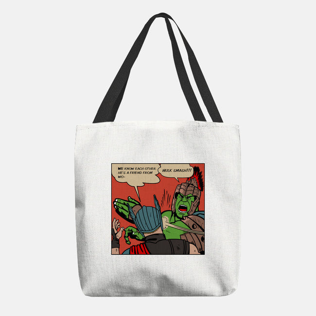 He's A Friend-None-Basic Tote-Bag-demonigote