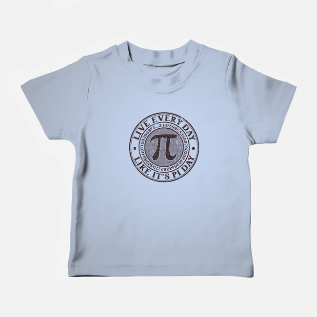 Vintage Pi Day-Baby-Basic-Tee-retrodivision