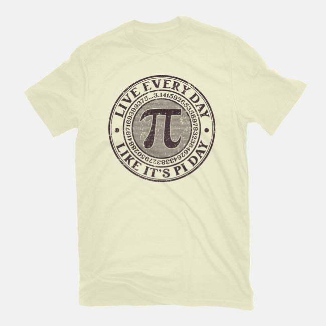 Vintage Pi Day-Mens-Basic-Tee-retrodivision