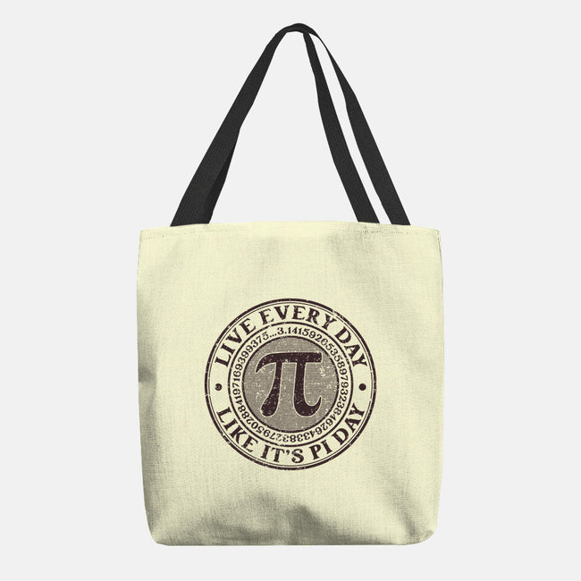 Vintage Pi Day-None-Basic Tote-Bag-retrodivision