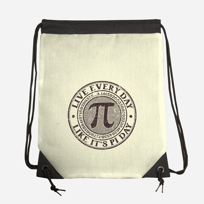 Vintage Pi Day-None-Drawstring-Bag-retrodivision