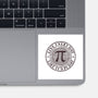 Vintage Pi Day-None-Glossy-Sticker-retrodivision