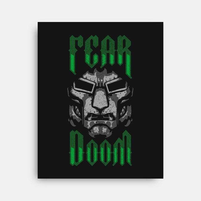 Fear Doom-None-Stretched-Canvas-demonigote