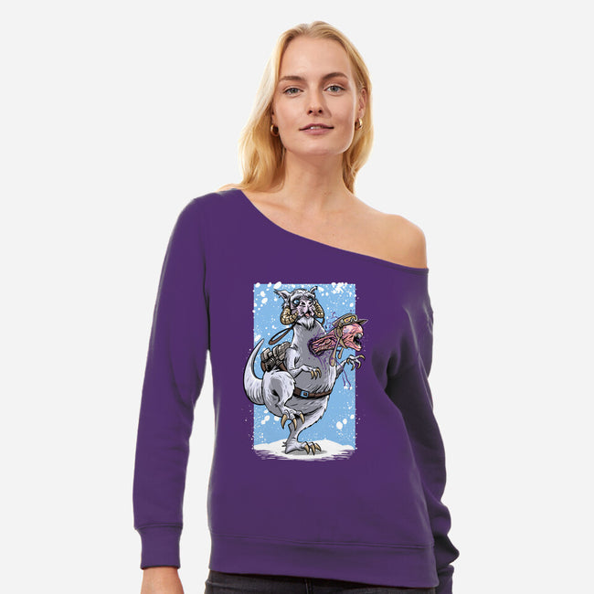 Luke Is Not Inside-Womens-Off Shoulder-Sweatshirt-zascanauta