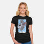 Luke Is Not Inside-Womens-Fitted-Tee-zascanauta