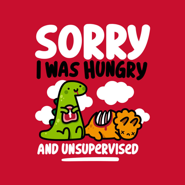 Sorry I Was Hungry-Youth-Basic-Tee-demonigote