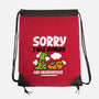 Sorry I Was Hungry-None-Drawstring-Bag-demonigote