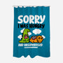 Sorry I Was Hungry-None-Polyester-Shower Curtain-demonigote