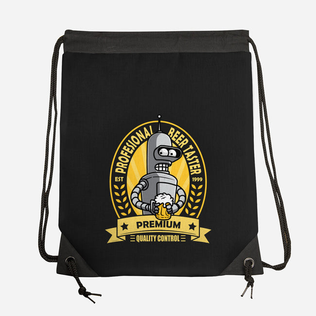 Professional Beer Taster-None-Drawstring-Bag-erion_designs