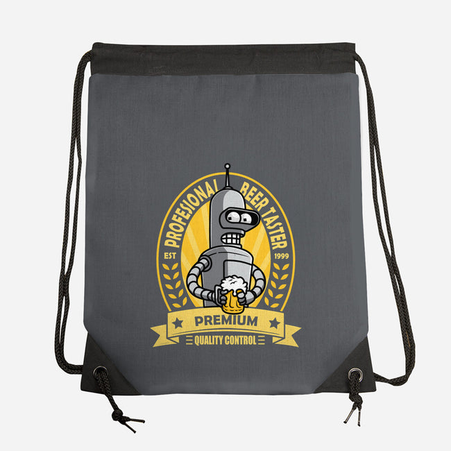 Professional Beer Taster-None-Drawstring-Bag-erion_designs