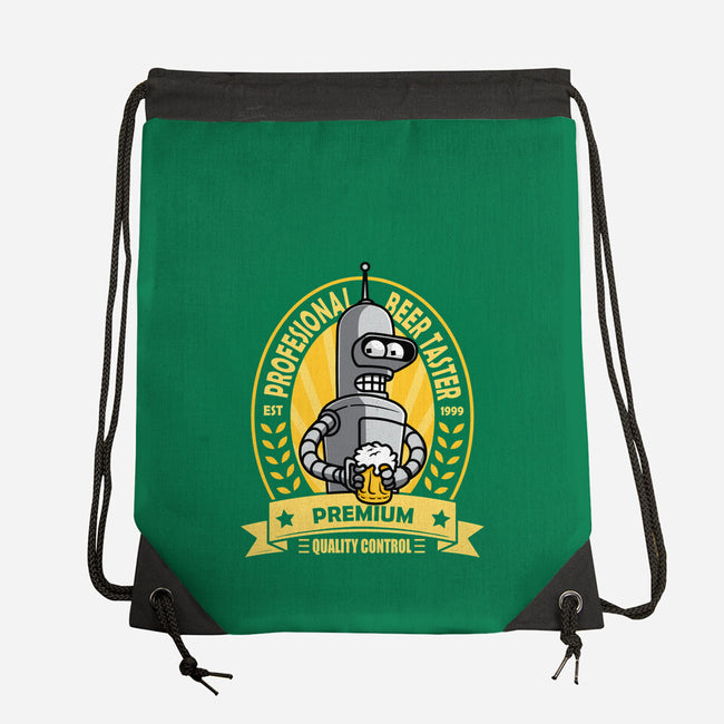 Professional Beer Taster-None-Drawstring-Bag-erion_designs