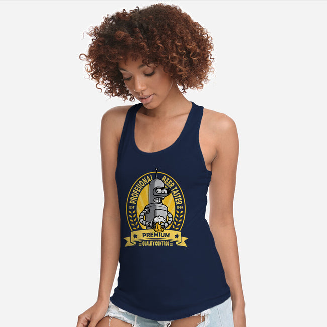 Professional Beer Taster-Womens-Racerback-Tank-erion_designs