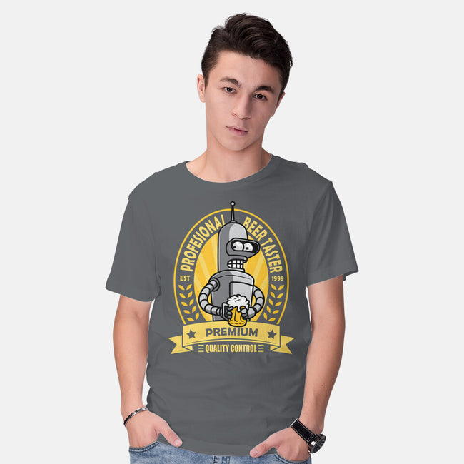 Professional Beer Taster-Mens-Basic-Tee-erion_designs