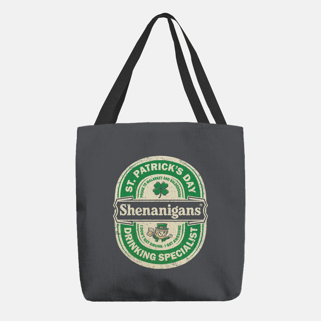 Shenanigans-None-Basic Tote-Bag-kg07