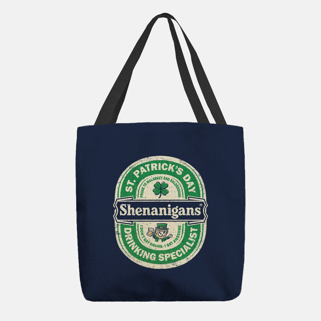 Shenanigans-None-Basic Tote-Bag-kg07