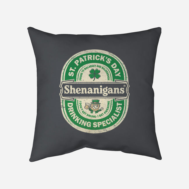 Shenanigans-None-Removable Cover w Insert-Throw Pillow-kg07