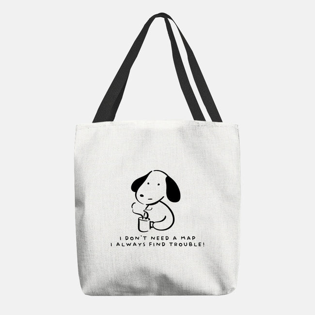 I Don't Need A Map-None-Basic Tote-Bag-FunkVampire