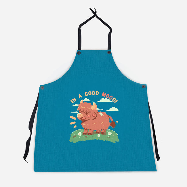 In A Good Mood-Unisex-Kitchen-Apron-TechraNova