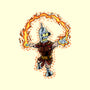 Fire Bender-None-Glossy-Sticker-nickzzarto