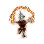 Fire Bender-None-Removable Cover w Insert-Throw Pillow-nickzzarto